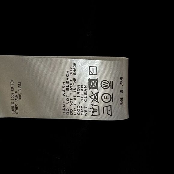 ENRICA black maxi dress Made in Japan one size fits all NWT - Picture 11 of 11